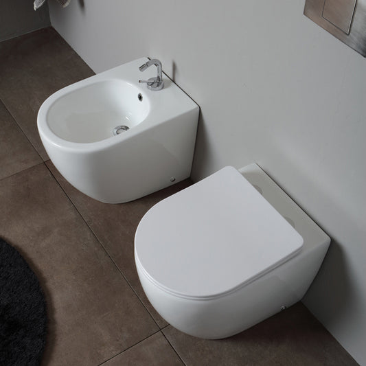 Wc Nemesi 52 Wall Hung Rimless Sospeso